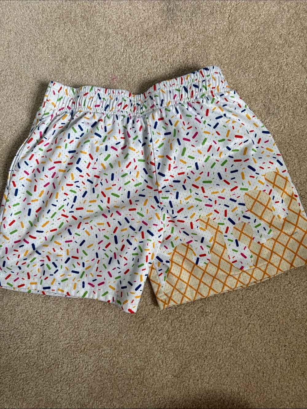 Baseball Lifestyle 101 Ice Cream Youth Shorts - L - Picture 3 of 5